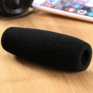 1x 12.5cm 4.92" Mic Microphone Windscreen Windshield Sponge Foam Shotgun Cover - Picture 1 of 9