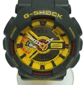 Casio G-SHOCK GA-110Y-9AJF Yellow Analog Digital Quartz Men's Watch Japan - Picture 1 of 5