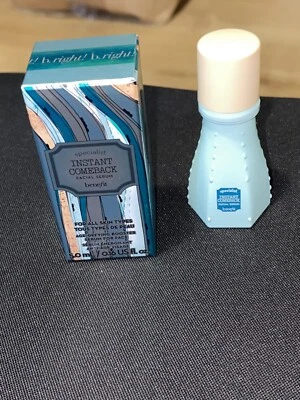 Suero facial GENUINO Benefit INSTANT COMEBACK 5 ml ¡Tamaño de viaje! Foto 1 de 3