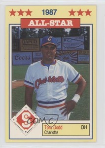 1987 Southern League All-Stars Tom Dodd #6