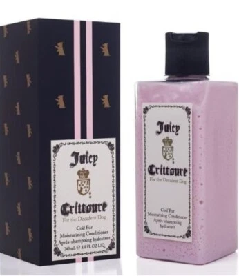 Juicy Crittoure 8 onzas coif piel acondicionador hidratante para perro decadente Foto 1 de 4