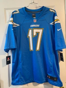 Nike NFL Los Angeles Chargers Philip Rivers #17 Jersey Size L,  XXL Light Blue - Picture 1 of 3