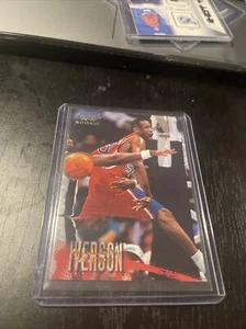 1996-97 Fleer #235 ALLEN IVERSON 76ers Rookie - Picture 1 of 1