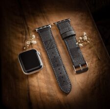 LV,Authentic Luxury Leather Apple Watch Band Models 38-40-41-42-44-45-49mm