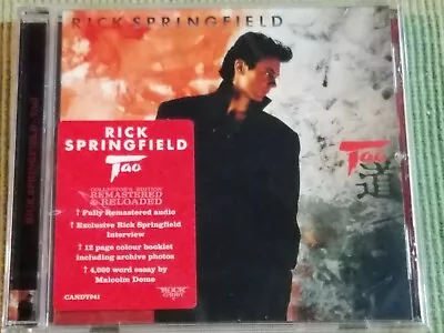 RICK SPRINGFIELD TAO 10 TRACK REMASTERED CD FACTORY SEALED - Image 1 of 3