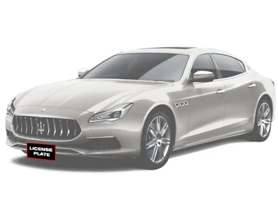 Soporte de matrícula de liberación rápida para Maserati Quattroporte 2018-19, S Foto 1 de 4