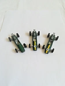 3x (Set) - Matchbox Series (Lesney) - No. 19 - Lotus Rennwagen - grün - ohne OVP - Bild 1 von 23