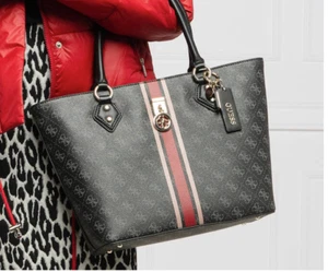BNWT Guess Charcoal Jensen Tote - Picture 1 of 8