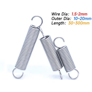 1.5-2mm Wire Dia Expansion Spring Tension Extension Expanding Extending Springs - Picture 1 of 6