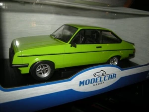 1:18 ModelCar Group Ford Escort MK II RS 2000 verde/verde en embalaje original - Imagen 1 de 1