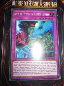 YU-GI-OH! SUPER RARE BUTIN DU PECHE DE LA TRAHISON SILVERA AGOV-FR074 NEUF ED 1 - Picture 1 of 1