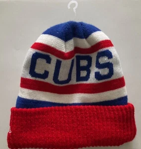 New Chicago Cubs MLB fleece lined beanie hat toddler size (with tag) - Picture 1 of 5