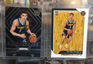 2018-19 Hoops MICHAEL PORTER JR RC Rookie + Prizm Emergent Nuggets - Bild 1 von 4