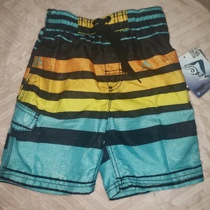 KANU SURF Boys Swim Trunks Size 4 - Color Aqua NWT - Picture 1 of 8