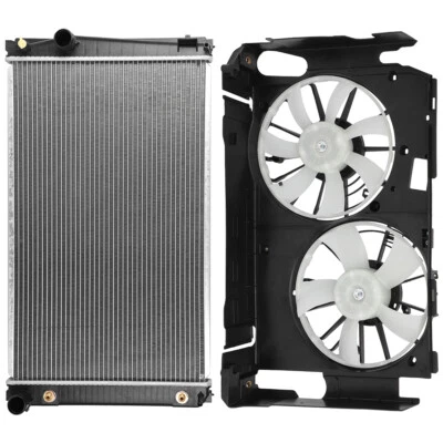 Вентилятор охлаждения и радиатор в сборе для 2006 2007 2008 2009 2010-2012 Toyota RAV4 - Изображение 1 из 4