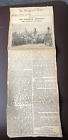 Rare Vintage The Bridport 13.04.1906 Newspaper Cutting Article