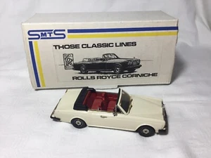 SMTS Those Classic Lines Rolls-Royce Corniche Convertible 1/43 White Model - Picture 1 of 7