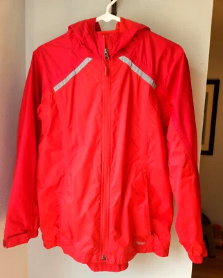 L.L. Impermeable Bean Niños Jóvenes Forrado de Vellón Chaqueta Roja Ligera L 14-16 Foto 1 de 4
