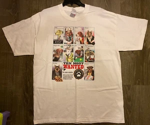T-shirt manica corta Canine Ten Most Wanted taglia XL Gilman Activewear - Foto 1 di 5