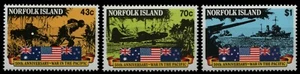 Isla Norfolk 1991 - Mi-Nr. 516-518 ** - Estampillada sin montar o nunca montada - 2. Guerra Mundial / Segunda Guerra Mundial - Imagen 1 de 1