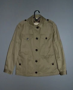 Burberry Military Field Jacket Cotton US 0 - Picture 1 of 10