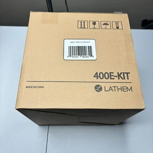 NEW Lathem 400E Top Feed Electronic Time Clock Kit - Card Punch/Stamp - Picture 1 of 2