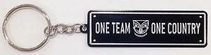 333148 NEW ZEALAND WARRIORS ONE TEAM ONE COUNTRY NRL METAL KEY RING CHAIn - Picture 1 of 1