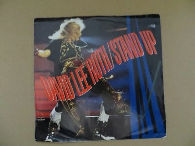 David Lee Roth – Stand Up / Knucklebones - 1988 - Warner Bros 7-28108 7" Single - Image 1 of 4