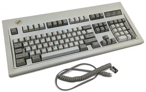 Vintage 1989 IBM Model M Mechanical Keyboard 1391401 w/ NEW PS/2 Cable - tested - Bild 1 von 18