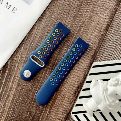 Correa de silicona + (negro) funda para Fitbit Versa 2 reloj pulsera hebilla Foto 1 de 4