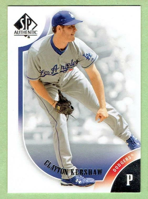 CLAYTON KERSHAW Dodgers ~ 2009 Upper Deck SP Authentic ~ FREE SHIPPING - Image 1 of 1
