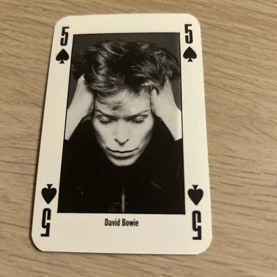 1992 NME Card David Bowie New Musical Express Leader Of The Pack 90s Rock Music - Image 1 of 2