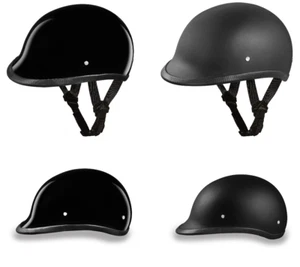 DAYTONA Hawk Polo Motorcycle Helmet - ALL SIZES DOT LOW PROFILE! 2 COLORS - Bild 1 von 2
