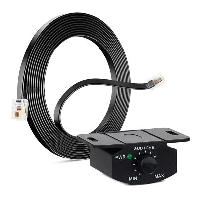 Universal Bass Control Knob Bass Volume Knob with Extension Cable for Car Amp... - Image 1 of 4