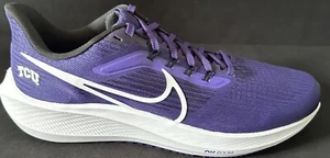 Nike Air Zoom Pegasus 39 TCU Horned Frogs Running Shoe Men Size 10 DR1973-500 - Picture 1 of 5