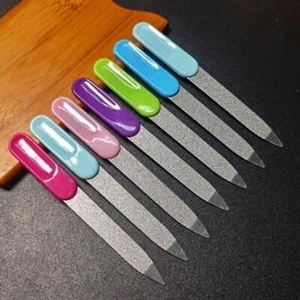 1x Dual sided steel metal nail art file manicure pedicure tool|U.S - Picture 1 of 10