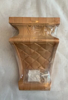 "Nuevo diseño de ménsula de cereza corte diamante sin terminar 9,25"" X 6"" X 4""" Foto 1 de 4