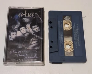 a-ha aha - Stay on These Roads 1988 BLUE VERSION - original indonesia tapes - Picture 1 of 7
