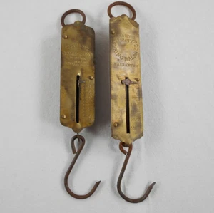 Federwaage Hängewaage 2 Stück - 1 FRARY'S 1 - CHATILLON'S Vintage - Bild 1 von 9