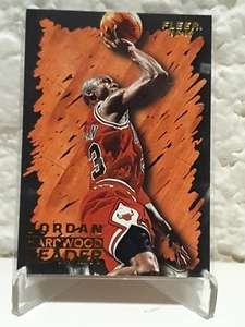 1996-97 Fleer Hardwood Leader #123 Michael Jordan Bulls Pippen Rodman Kobe NBA ☆ - Bild 1 von 2