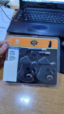 Harley Davidson detachable locking latch set Black 90300086 - Image 1 of 3
