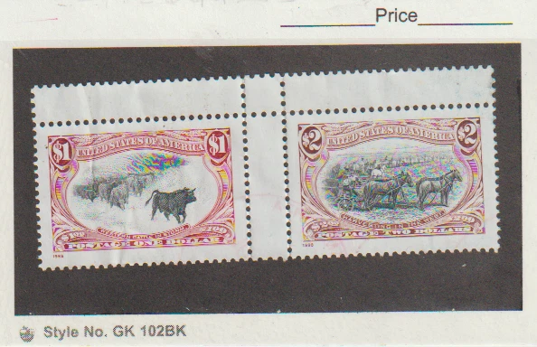US Scott #3209 g,h, $1 -$2 Trans Mississippi Centennial Single Used 1998 - Image 1 of 1