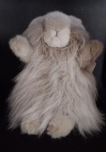 Unipak Plush Long Hair Rabbit Bunny Tagged - Imagen 1 de 7