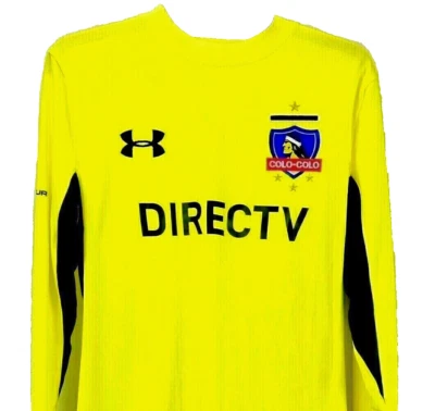 Camiseta de fútbol para hombre talla M Colo-Colo Chile oficial DIRECTV fútbol Under Armour Foto 1 de 4