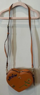 Coach X Observed By Us Heart Crossbody Bag CK398 Faded Orange - Image 1 of 4