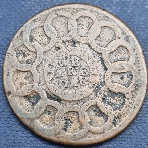 Fugio Cent 1c Circulated Nice Details RARE #60607 Cover