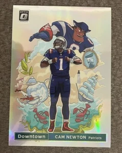 2020 Panini Donruss Optik - Downtown #DT-12 Cam Newton - Bild 1 von 4