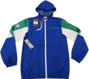 Veste coupe-vent légère zippée homme Seattle Seahawks Mitchell & Ness 95 $ - Photo 1/9