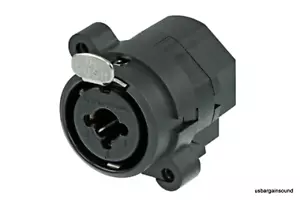 NEUTRIK NCJ6FI-S Combo 3 pin XLRF / 1/4" TRS jack montaggio a pannello con tazze di saldatura - Foto 1 di 1