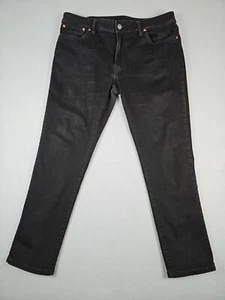 American Eagle Jeans Uomo 36x30 Nero Atletico Skinny Airflex + (36x28,5) - Foto 1 di 19